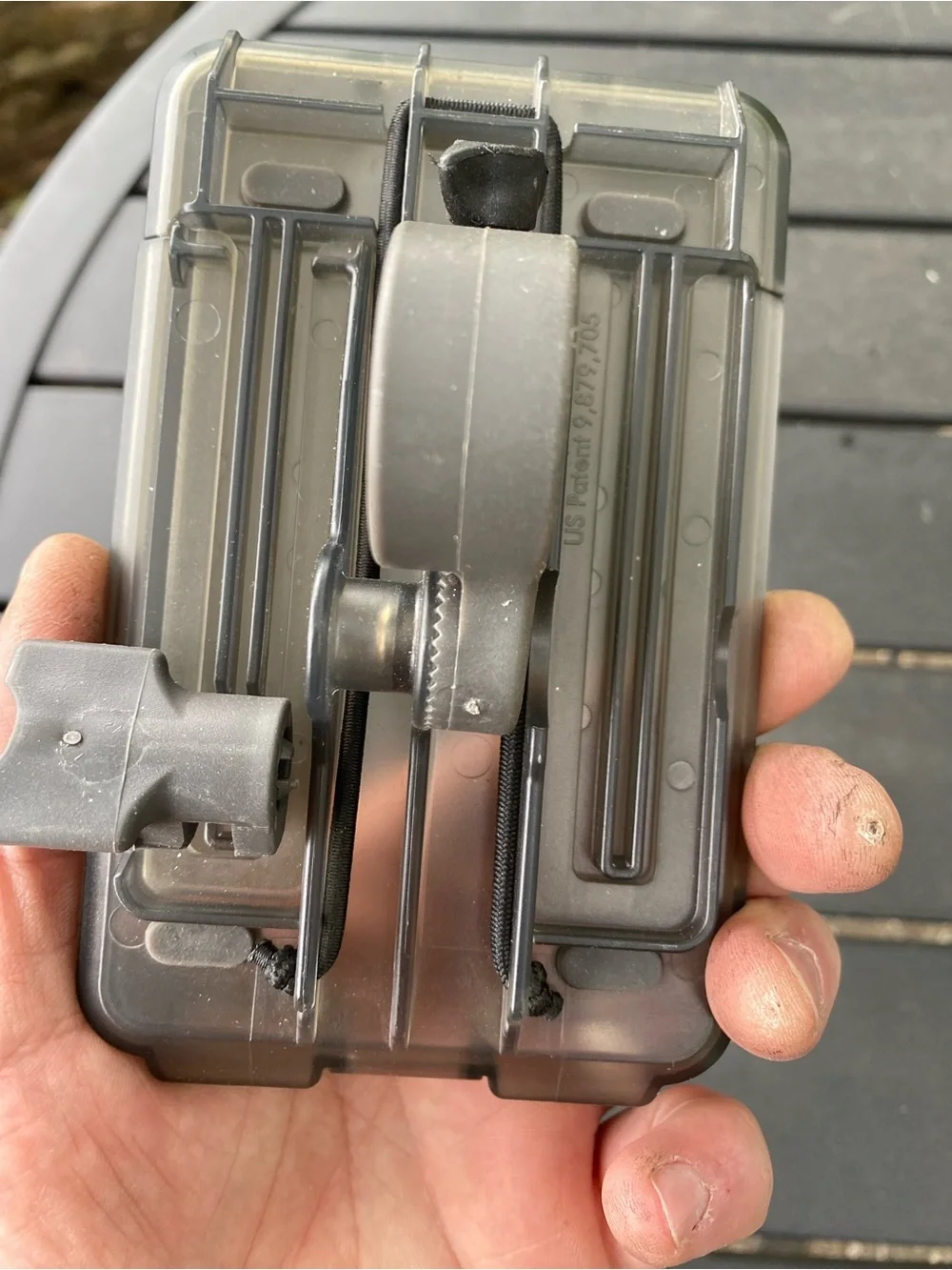 Clear Plastic Cell Phone Mount For Bicycle Handlebars